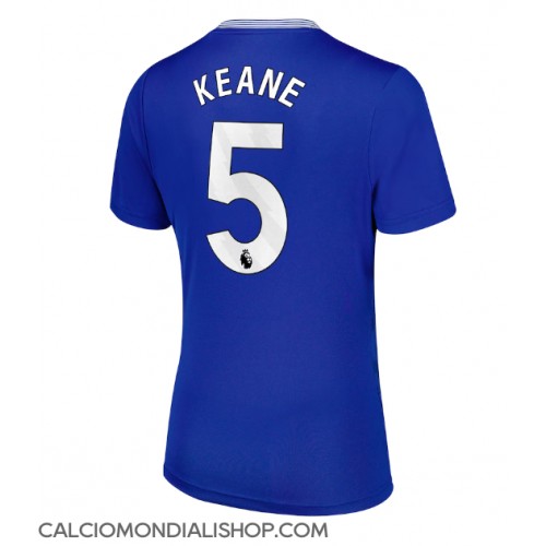 Maglie da calcio Everton Michael Keane #5 Prima Maglia Femminile 2024-25 Manica Corta